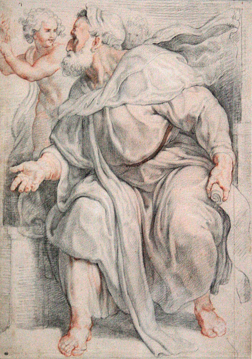 Ezékiel próféta alkotó: Peter Paul Rubens