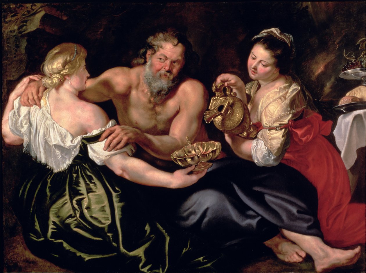 Lót és lányai alkotó: Peter Paul Rubens
