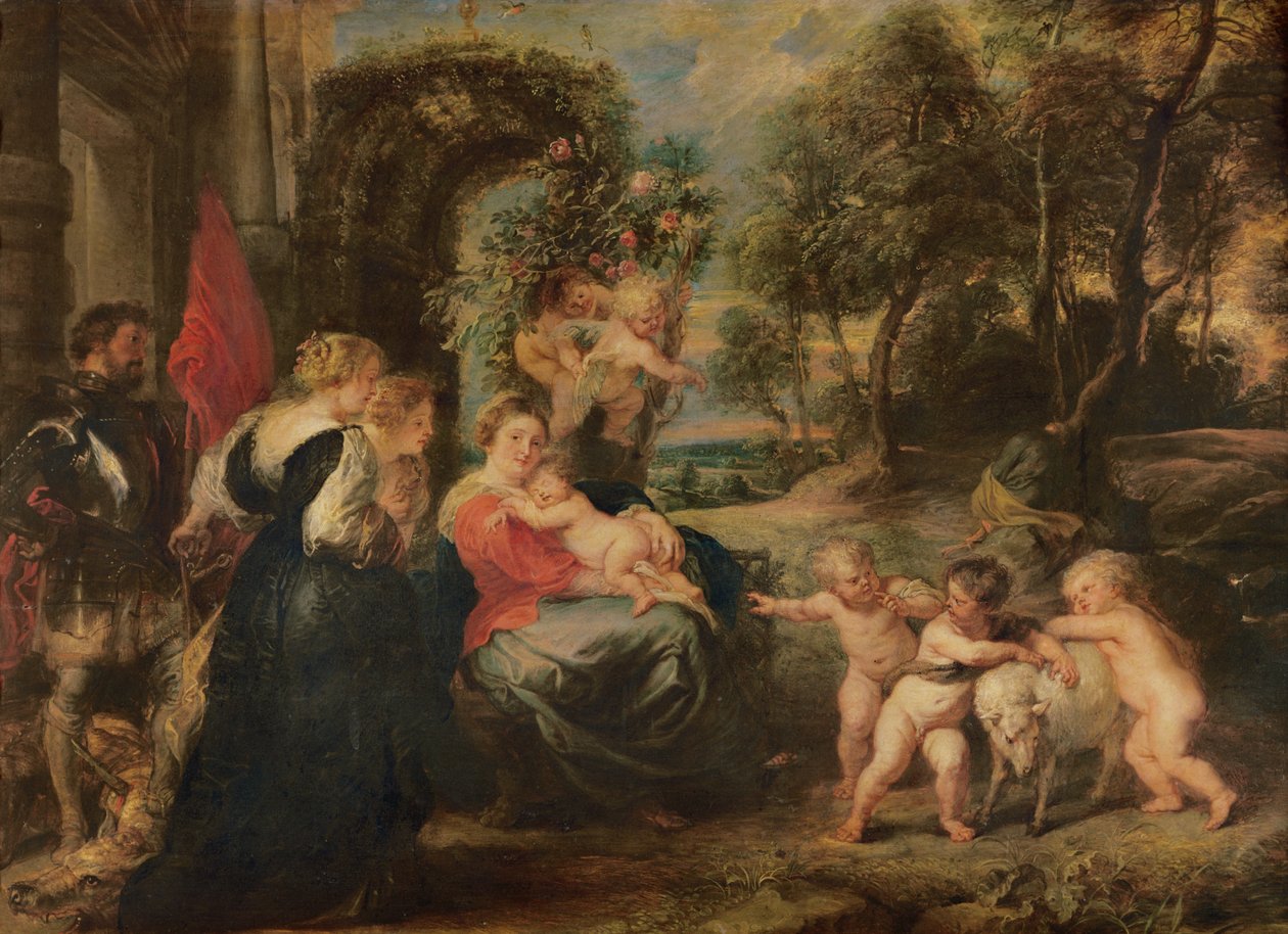 Madonna és gyermeke alkotó: Peter Paul Rubens