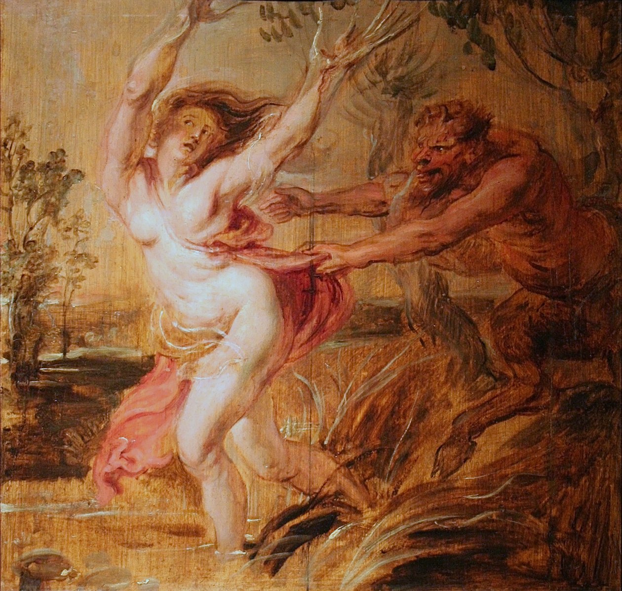 Pan és Syrinx alkotó: Peter Paul Rubens