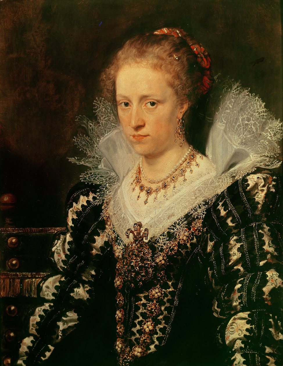 Jacqueline van Caestre, Jean-Charles de Cordes feleségének portréja (olaj, fa) alkotó: Peter Paul Rubens