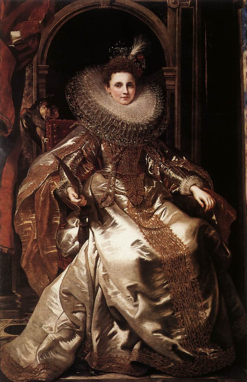 Maria Serra Pallavicino portréja alkotó: Peter Paul Rubens
