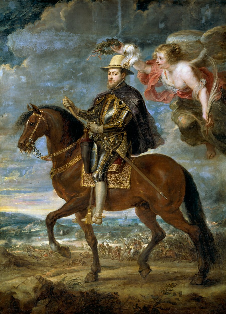 II. Fülöp spanyol arcképe alkotó: Peter Paul Rubens