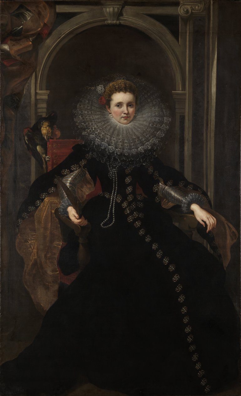 A Marchesa Veronica feltételezett portréja alkotó: Peter Paul Rubens