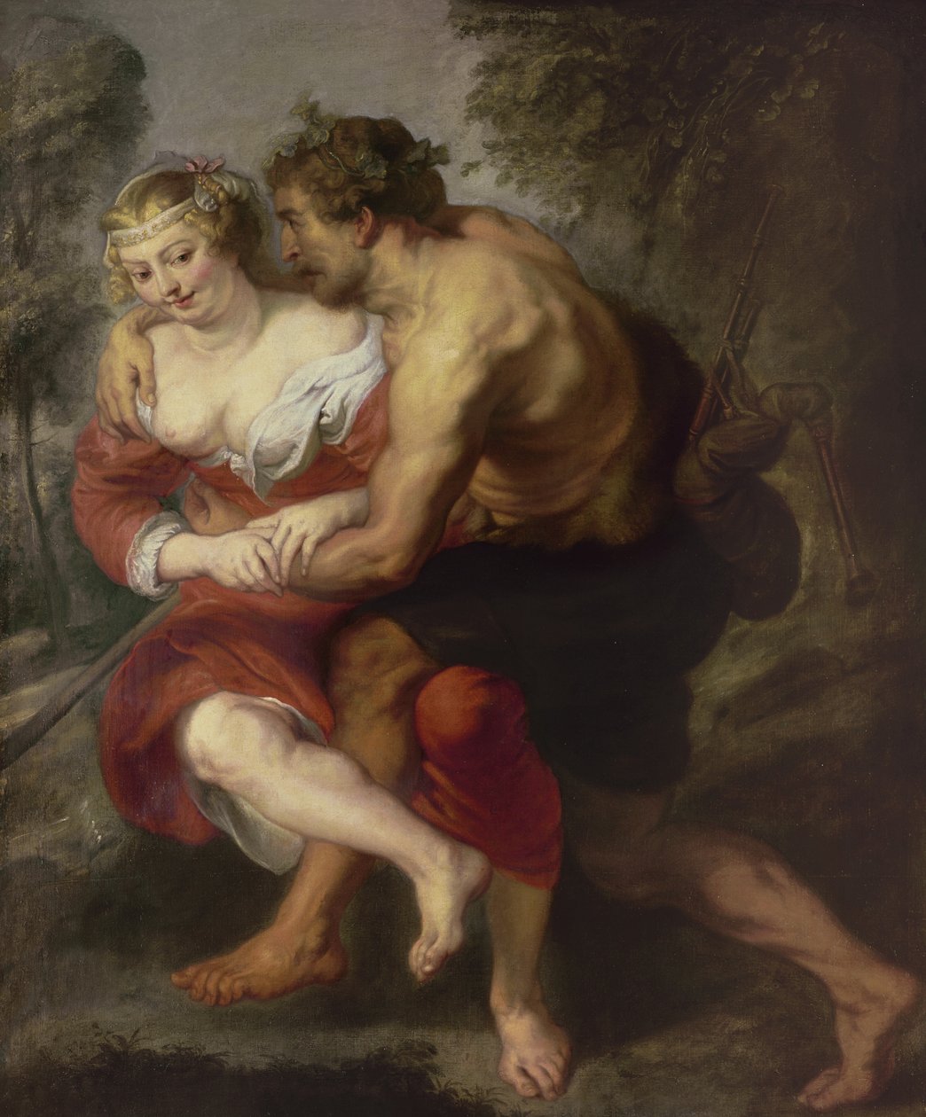 A szerelem jelenete, vagy a gáláns beszélgetés alkotó: Peter Paul Rubens
