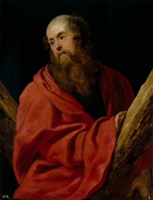 Szent András alkotó: Peter Paul Rubens