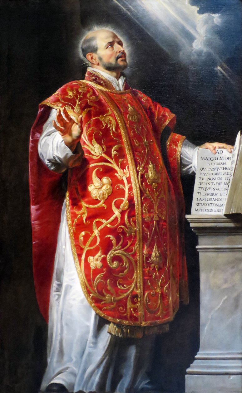 Loyolai Szent Ignác alkotó: Peter Paul Rubens