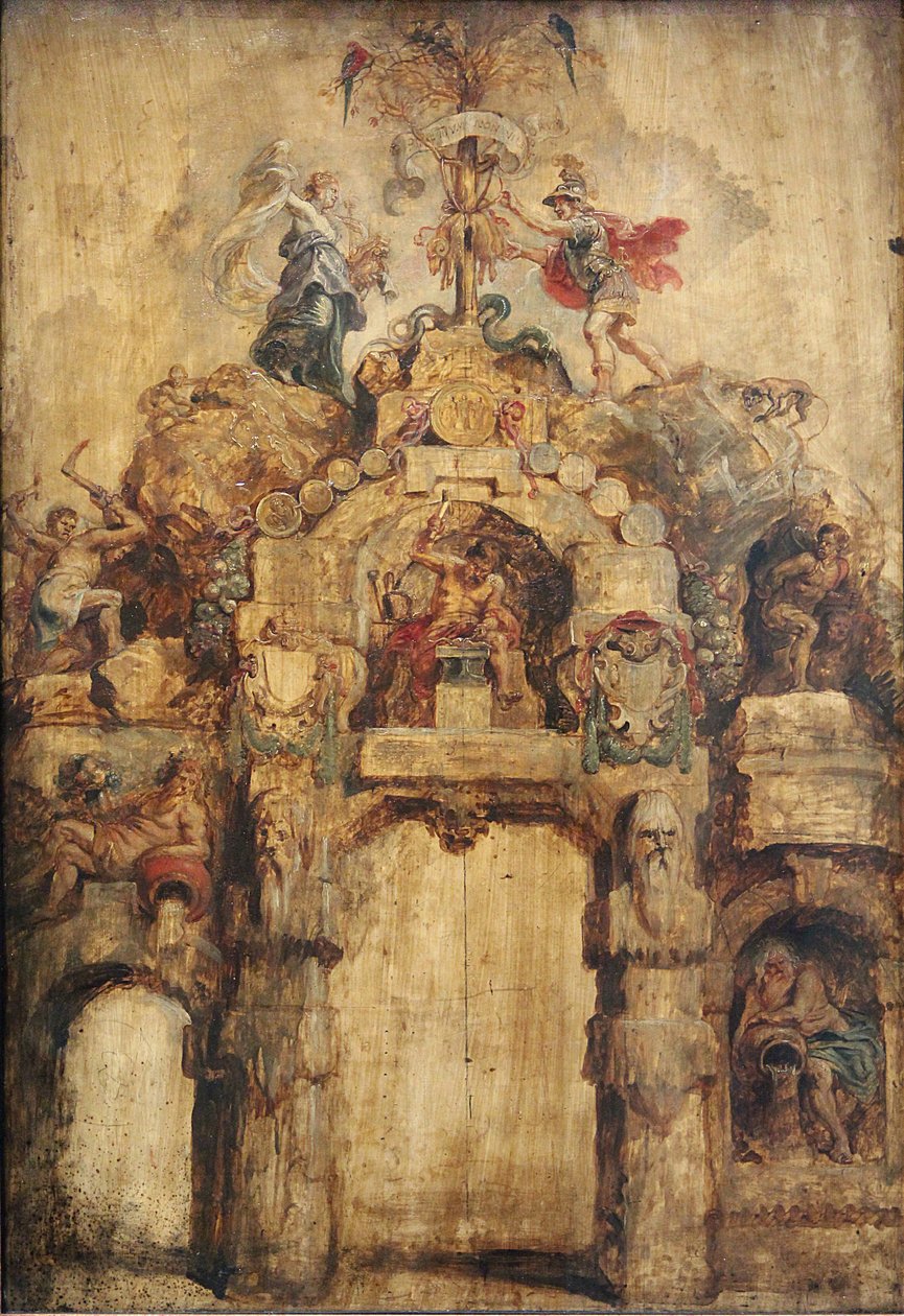 A pénzverde boltíve alkotó: Peter Paul Rubens