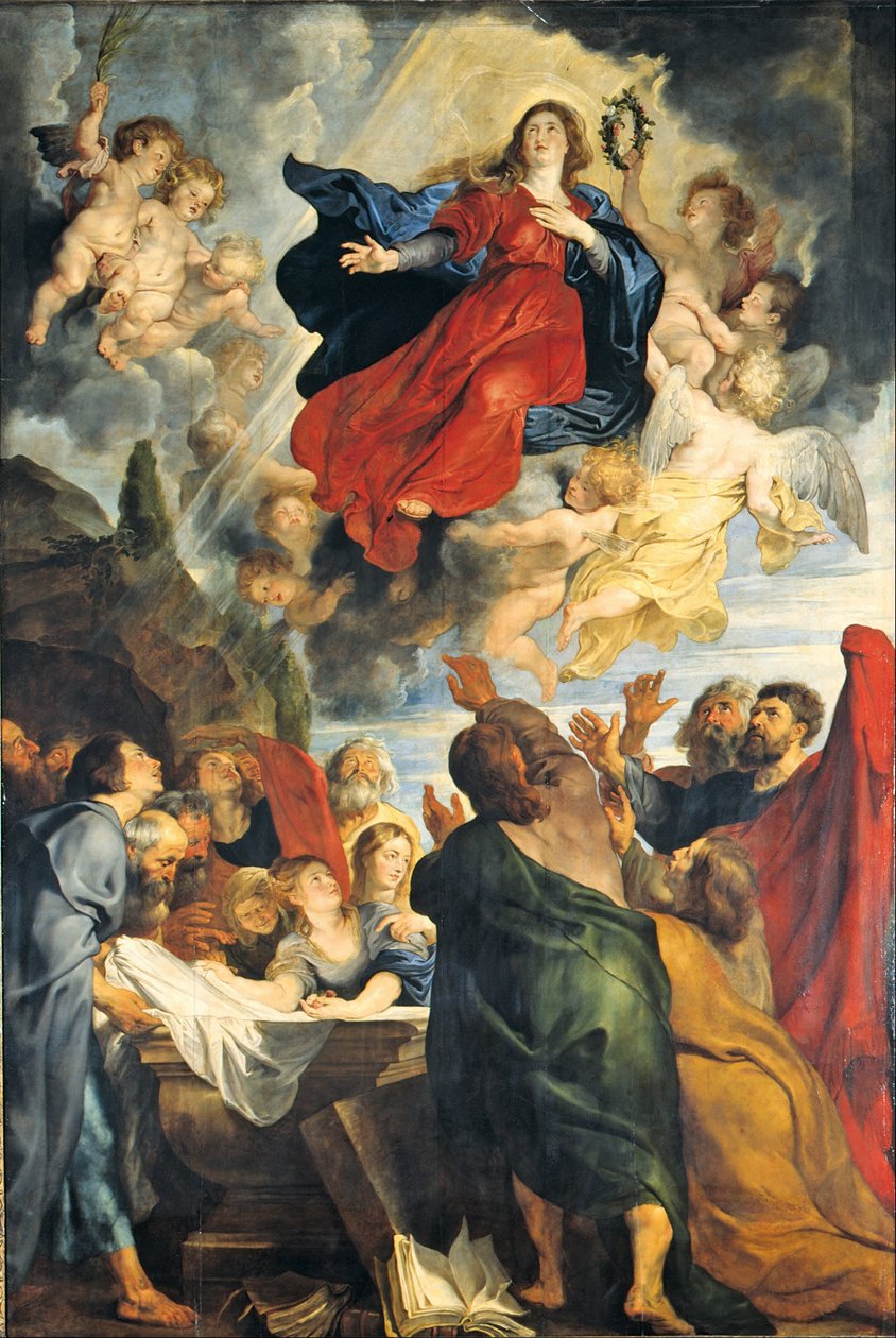 Szűz Mária mennybemenetele alkotó: Peter Paul Rubens