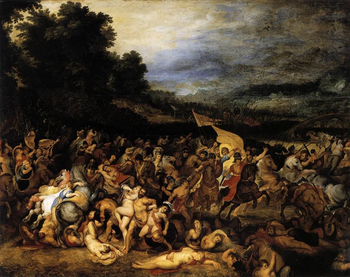 Az amazonok harca alkotó: Peter Paul Rubens