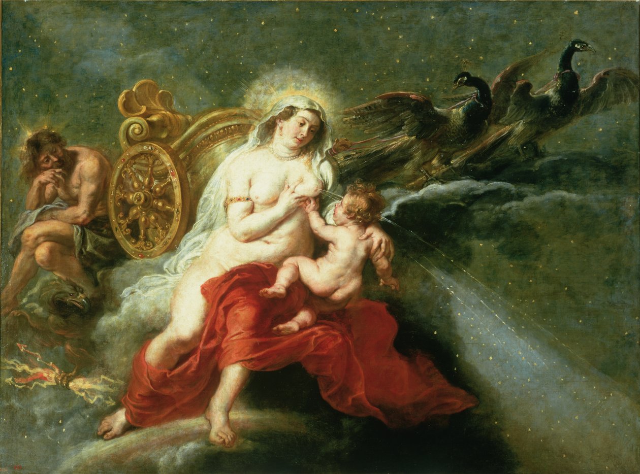 A Tejút születése, 1668 alkotó: Peter Paul Rubens