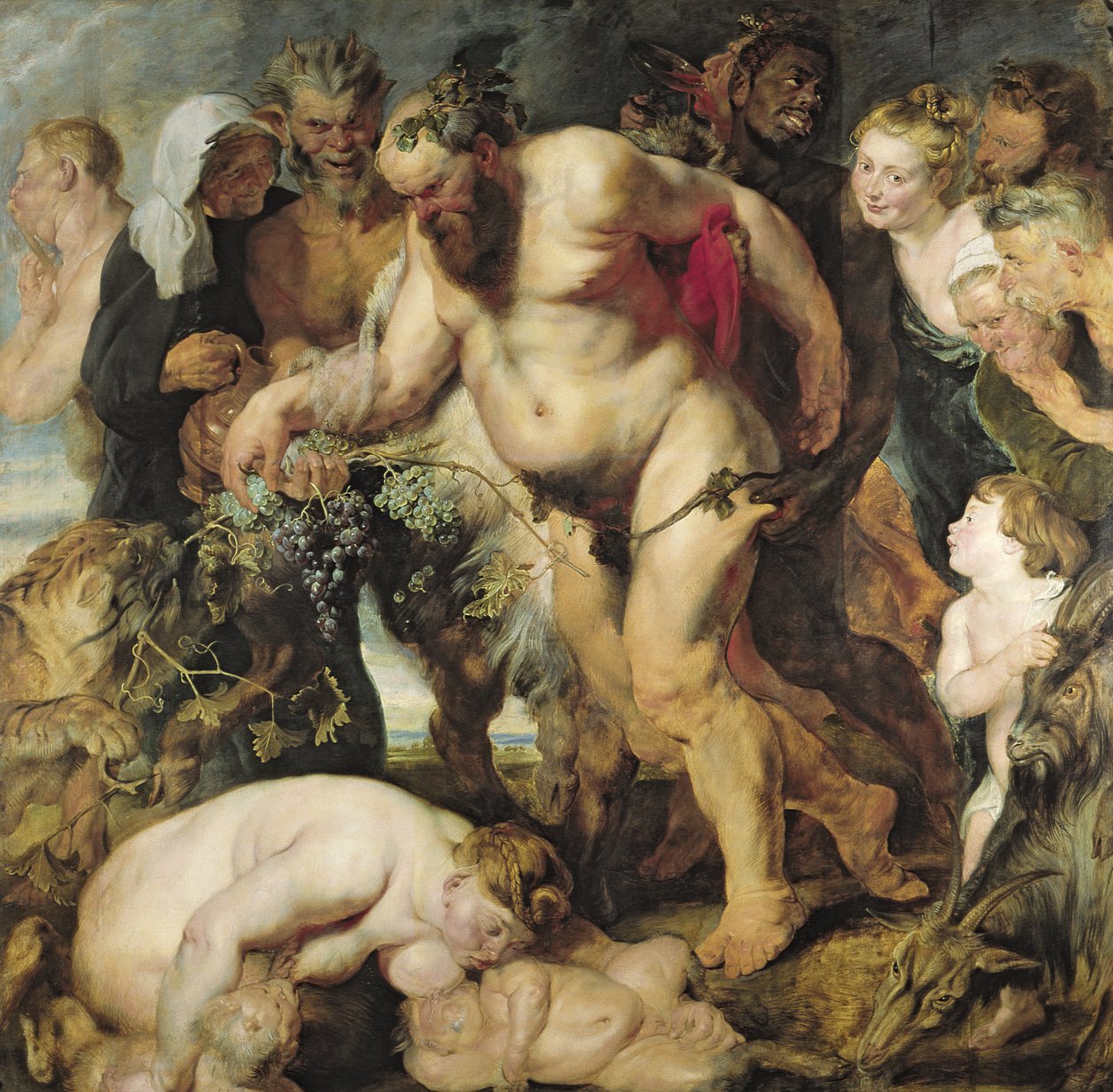 A részeg Silenus, 1617-18 körül alkotó: Peter Paul Rubens