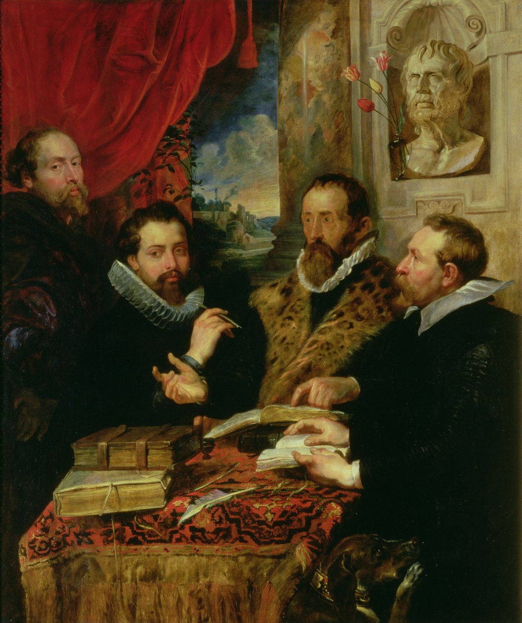 A négy filozófus, 1611-1612 körül alkotó: Peter Paul Rubens