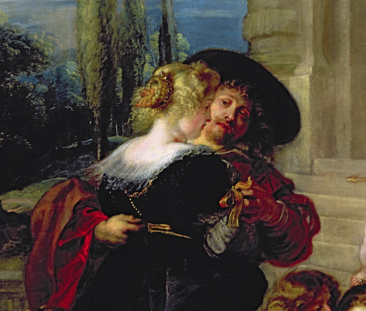 A szerelem kertje, 1630-32 körül (36860 részlet) alkotó: Peter Paul Rubens