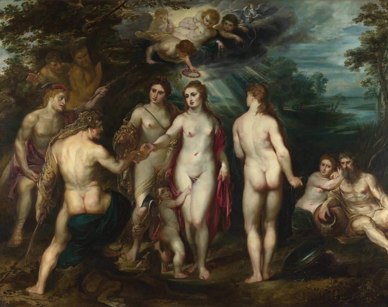 A párizsi ítélet alkotó: Peter Paul Rubens