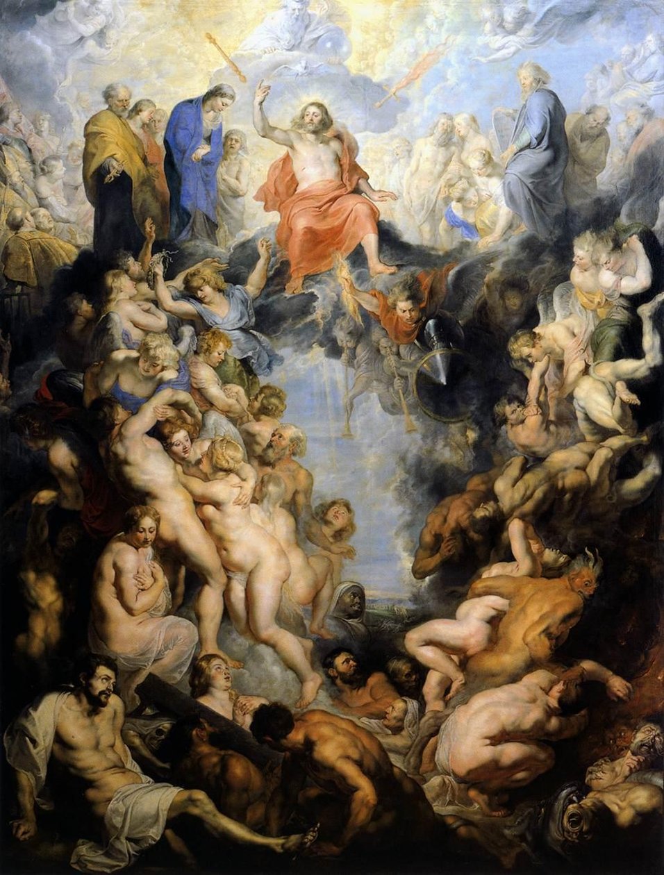 Az utolsó ítélet alkotó: Peter Paul Rubens