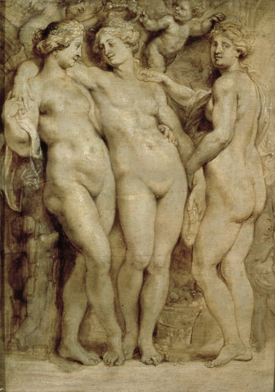 A három grácia alkotó: Peter Paul Rubens