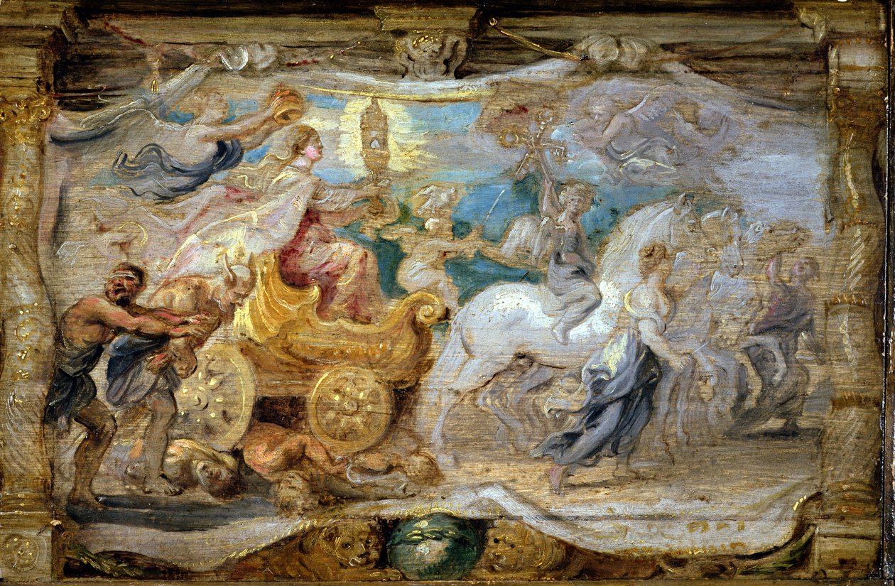 Az Eucharisztia diadala a tudatlanság és a vakság felett, 1625-26 alkotó: Peter Paul Rubens