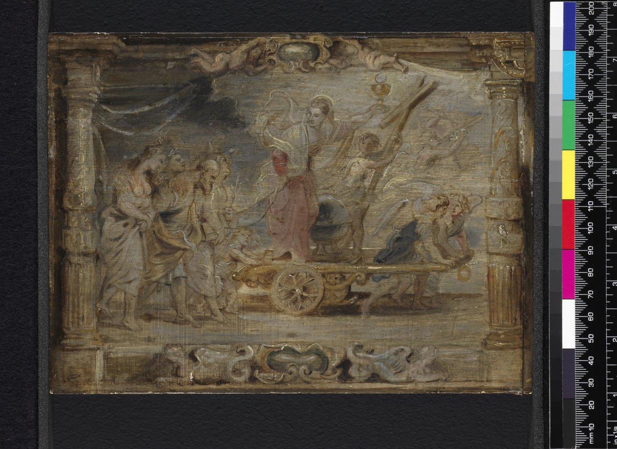 Az Eucharisztia diadala a filozófia és a tudomány felett, 1625-26 alkotó: Peter Paul Rubens