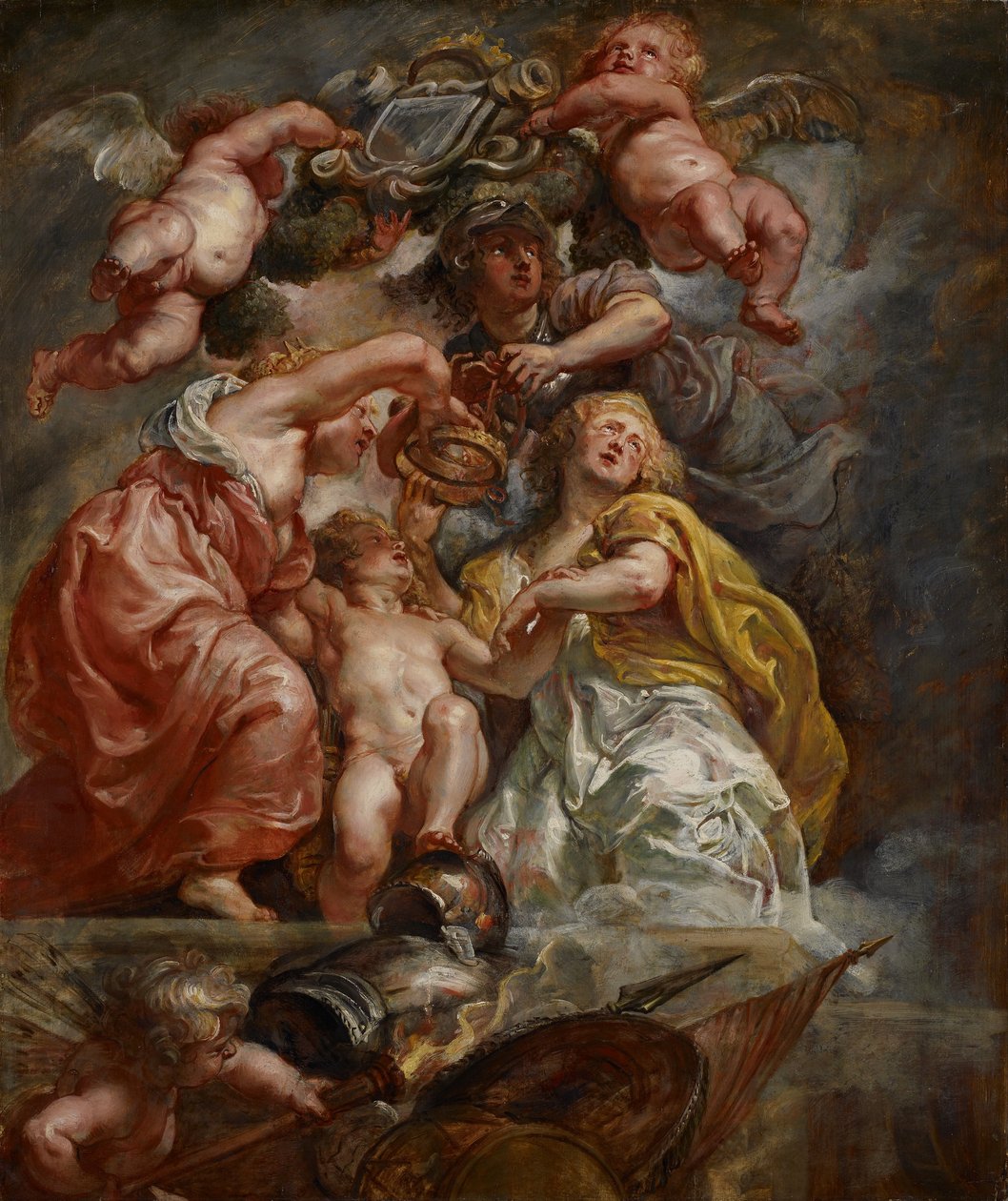 Anglia és Skócia uniója (I. Károly mint walesi herceg) alkotó: Peter Paul Rubens