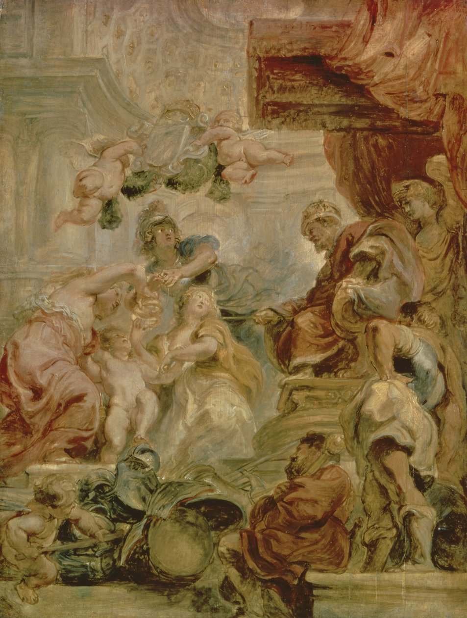 A koronák uniója, 1630-34 alkotó: Peter Paul Rubens