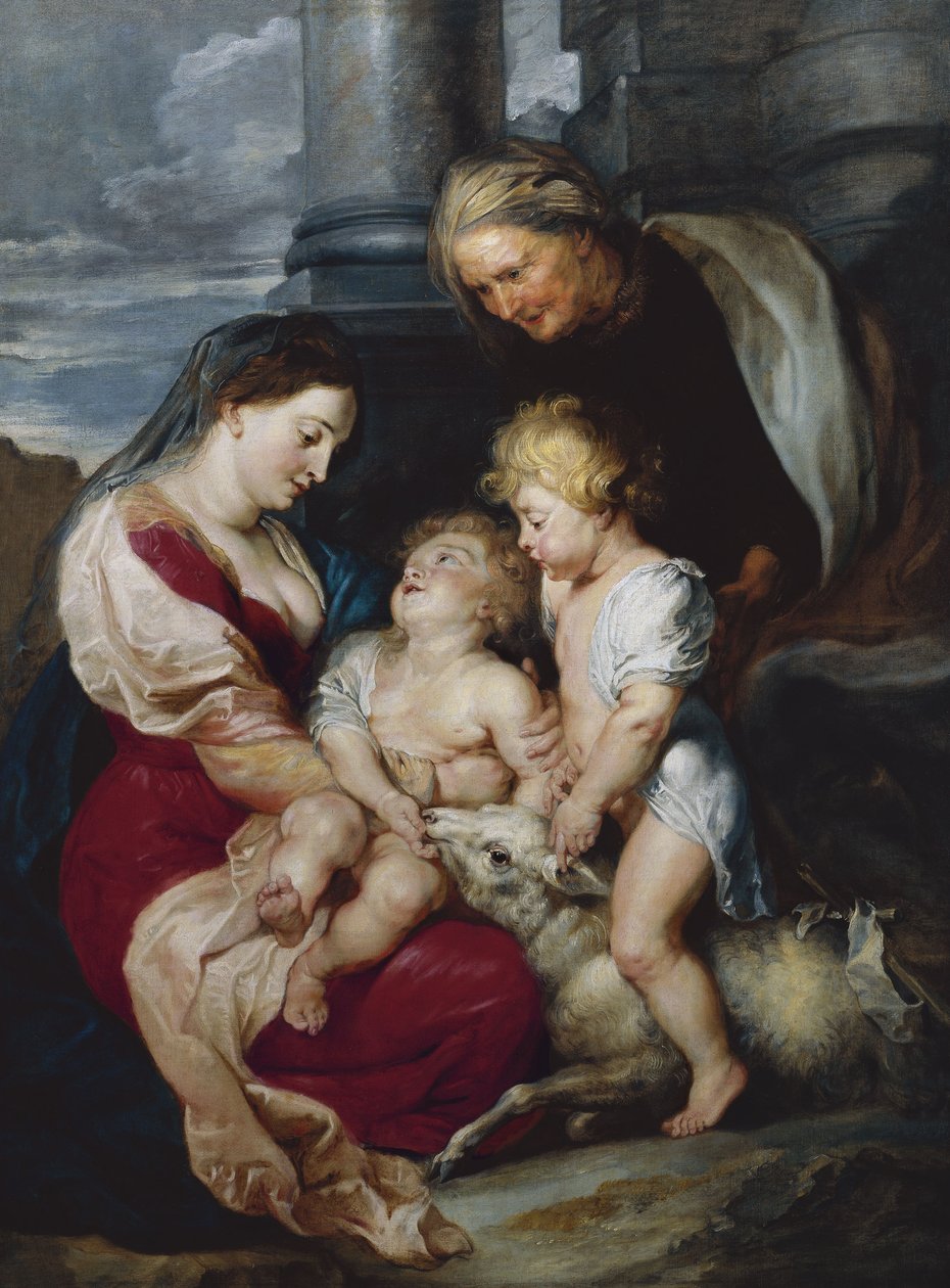 Szűz és gyermek Szent Erzsébettel és Keresztelő Szent Jánossal, 1618 alkotó: Peter Paul Rubens