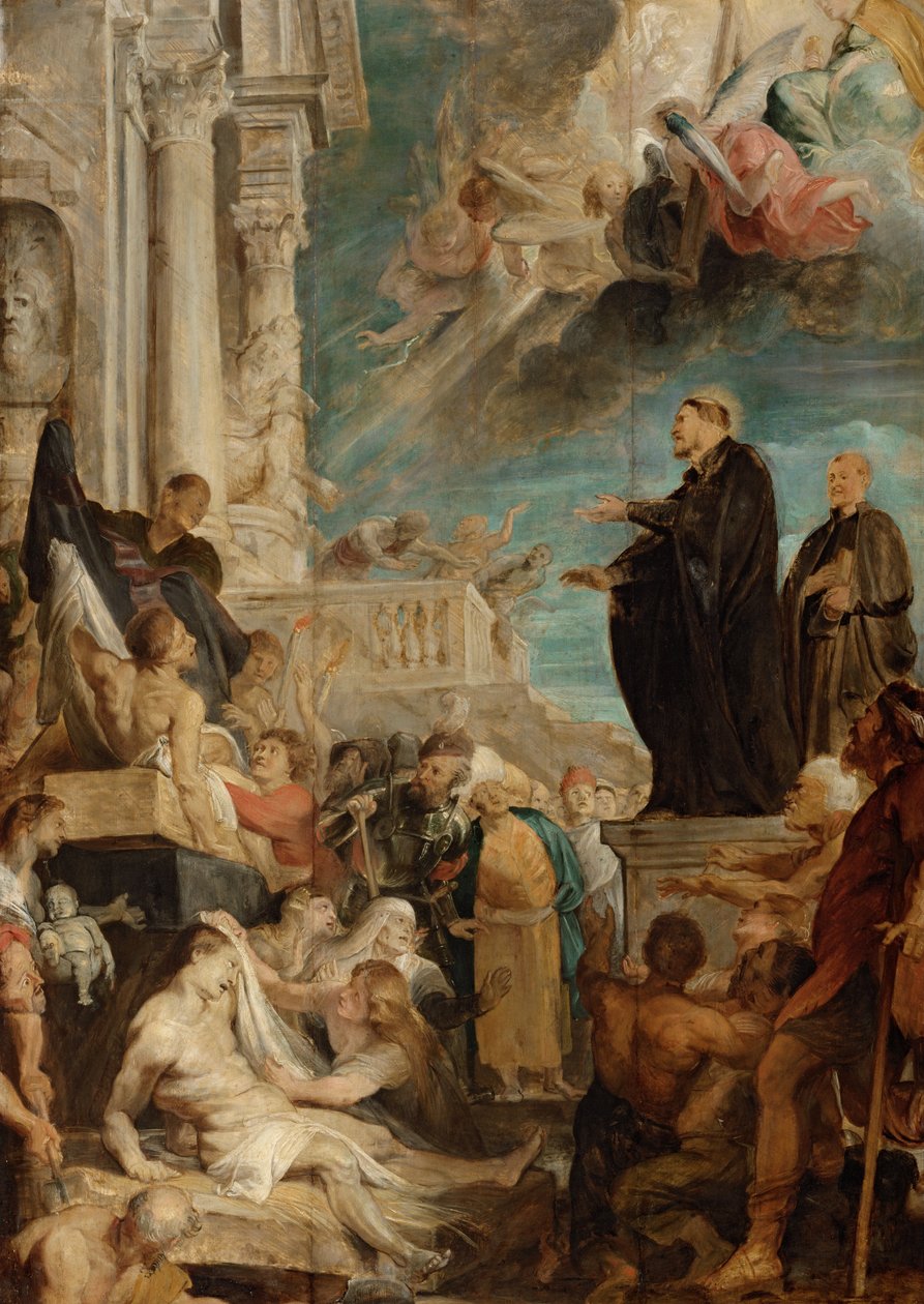Xavier Szent Ferenc csodái, Modello alkotó: Peter Paul Rubens