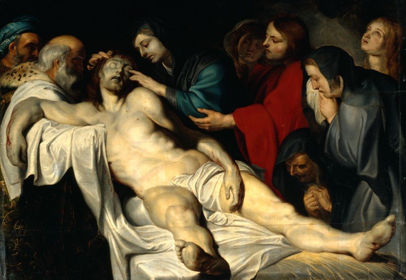 Gyász a halott Krisztusért alkotó: Peter Paul Rubens
