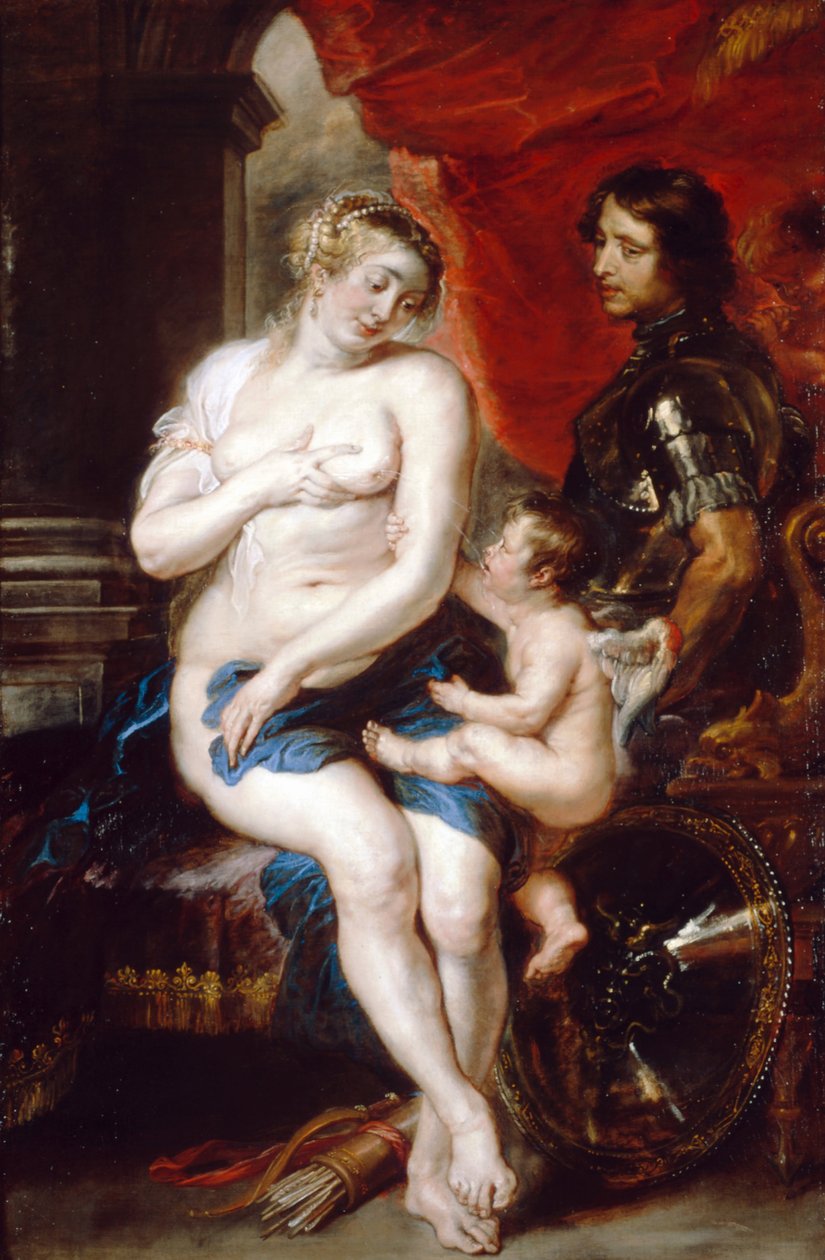 Vénusz, Mars és Ámor alkotó: Peter Paul Rubens