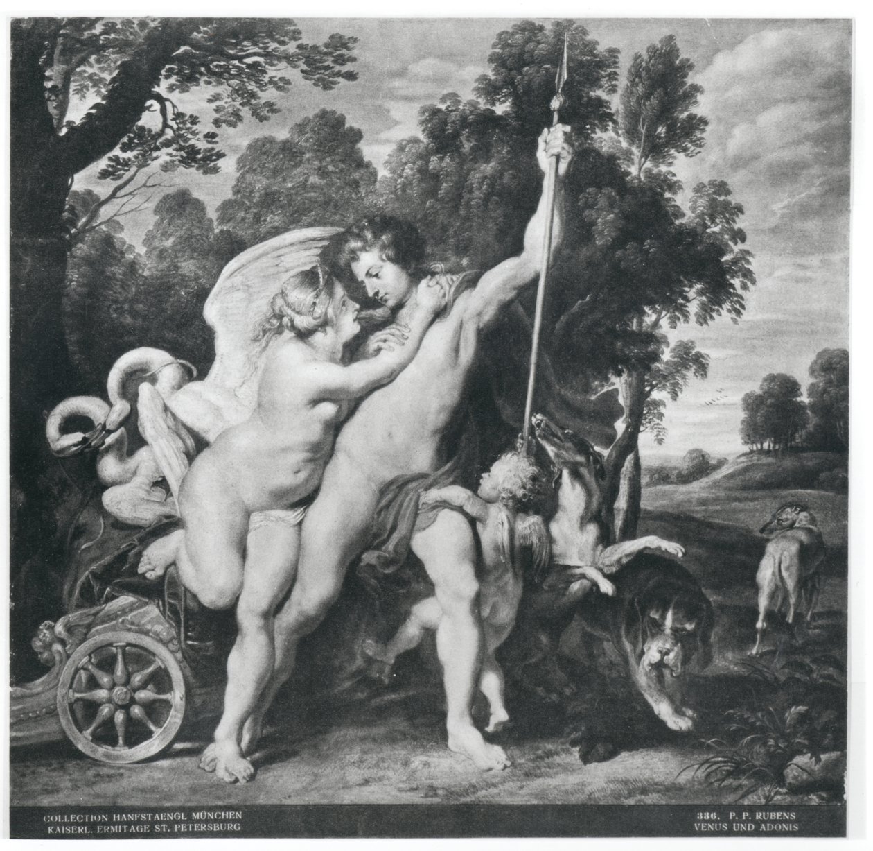 Vénusz és Adonisz alkotó: Peter Paul Rubens