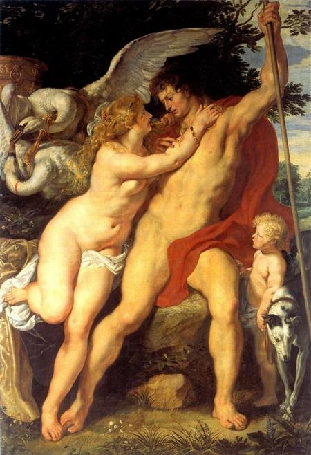 Vénusz és Adonisz alkotó: Peter Paul Rubens