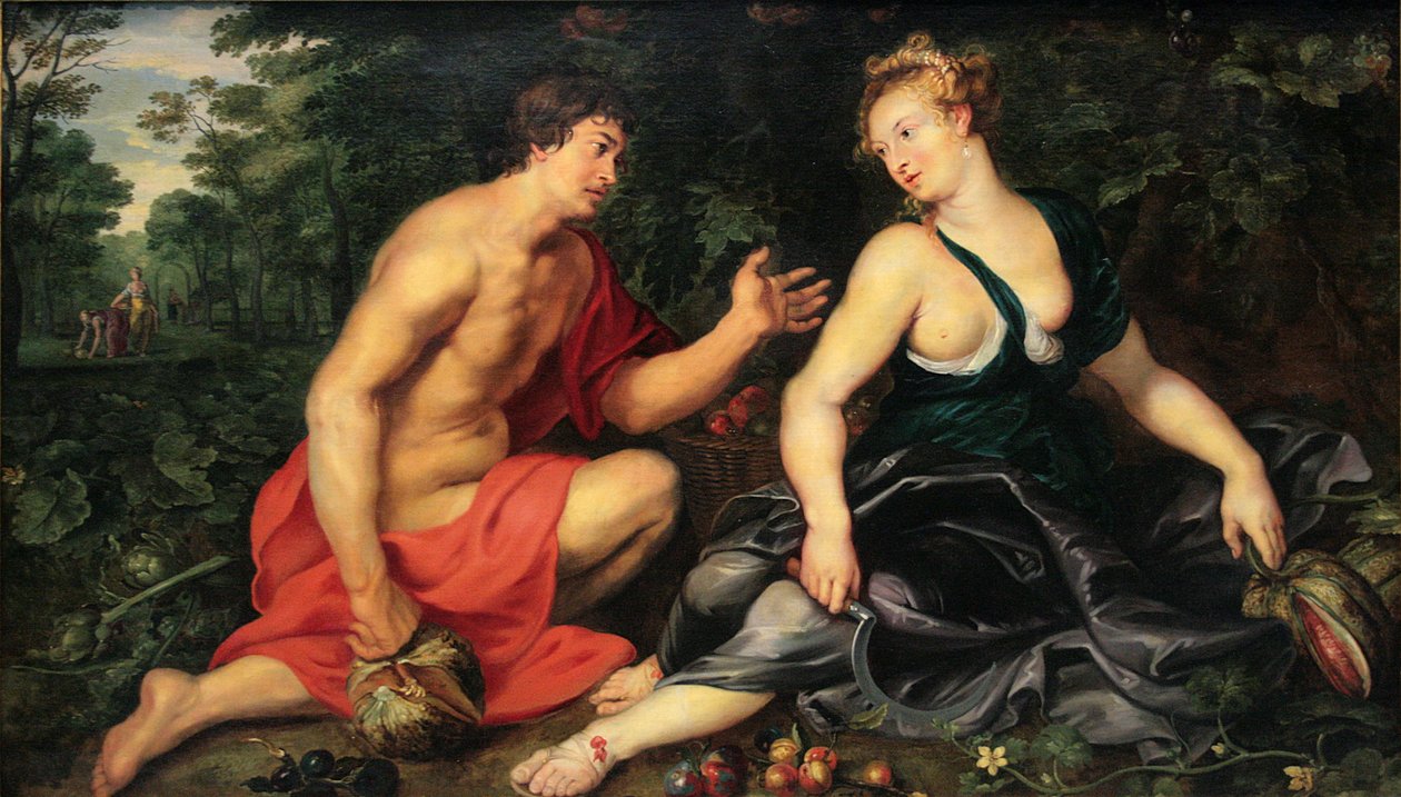 Vertumnus és Pomona alkotó: Peter Paul Rubens