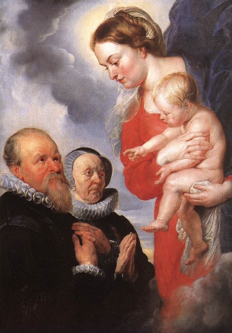 Szűz és gyermek alkotó: Peter Paul Rubens