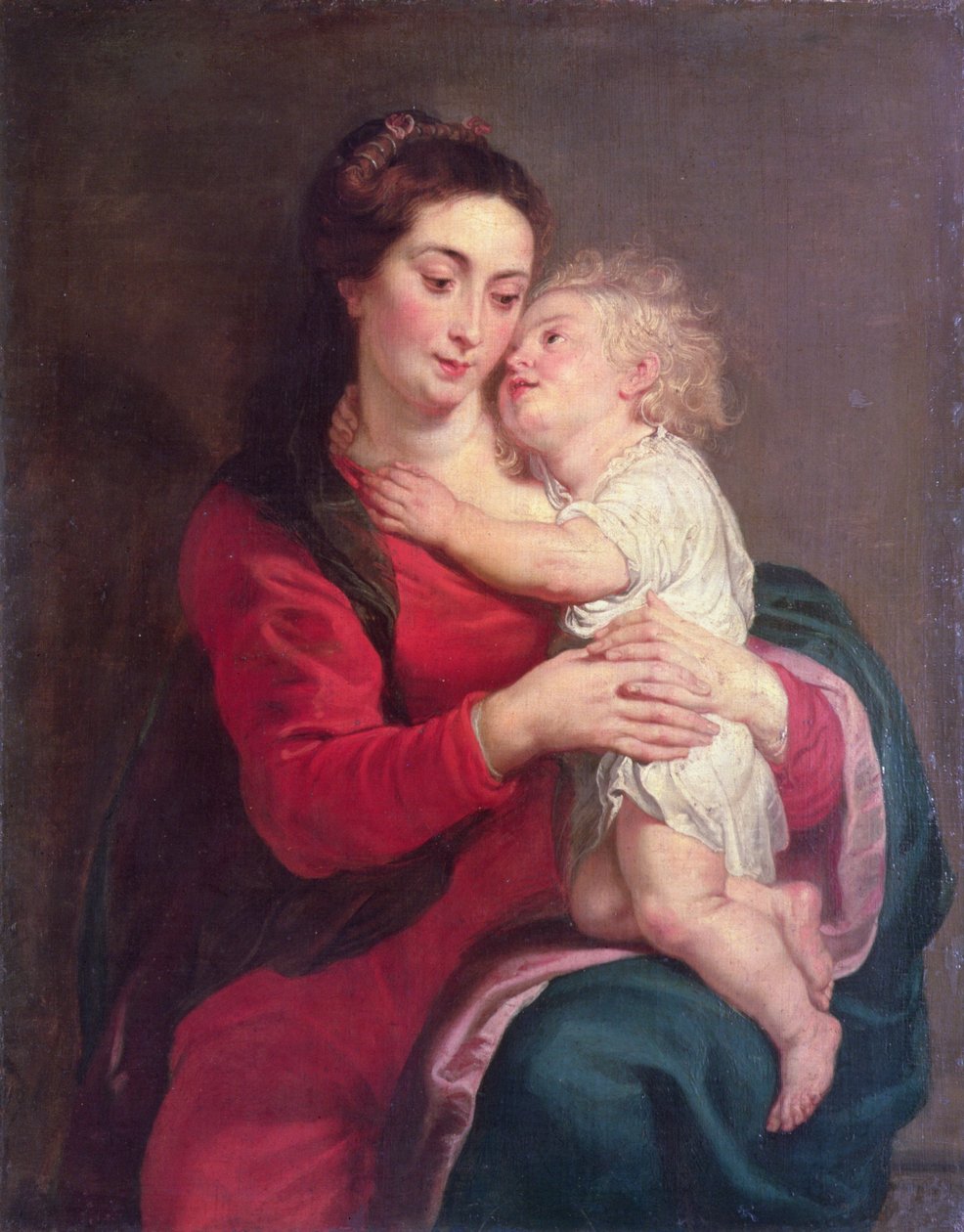 Szűz gyermekkel alkotó: Peter Paul Rubens