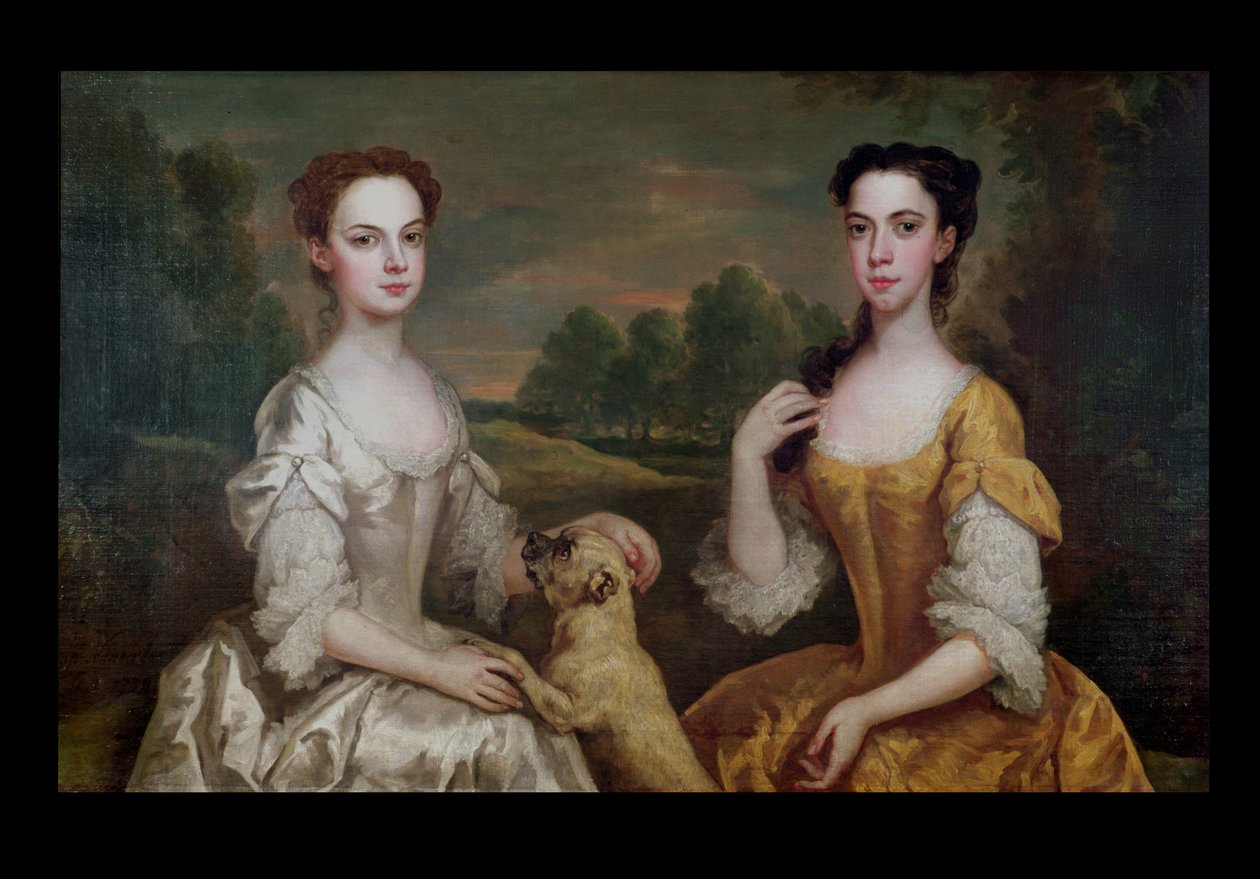 Ann és Mary Tonson portréja alkotó: Peter Vanderbank