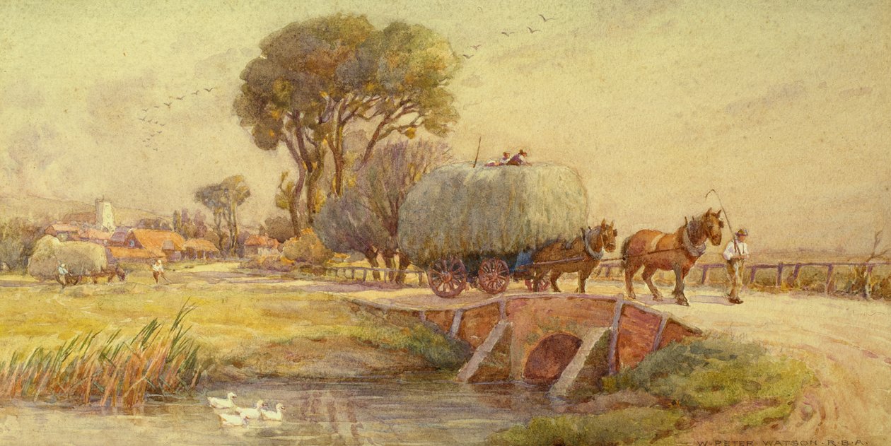 A szénakocsi alkotó: Peter Watson