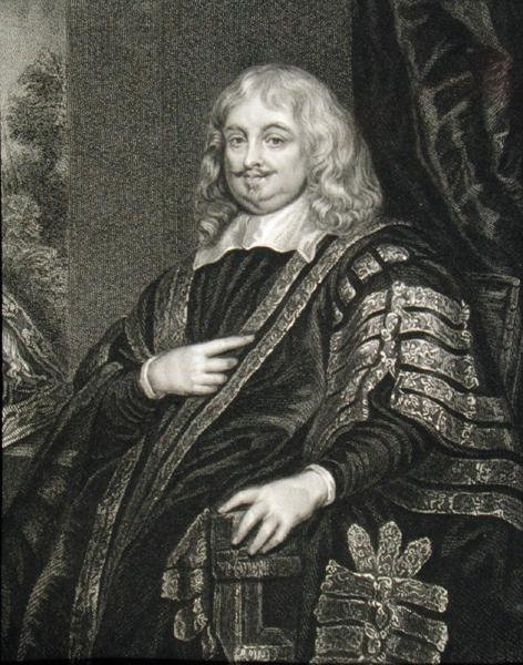 Sir Edward Hyde (1609-74), Clarendon 1. gróf portréja, a „Lodge