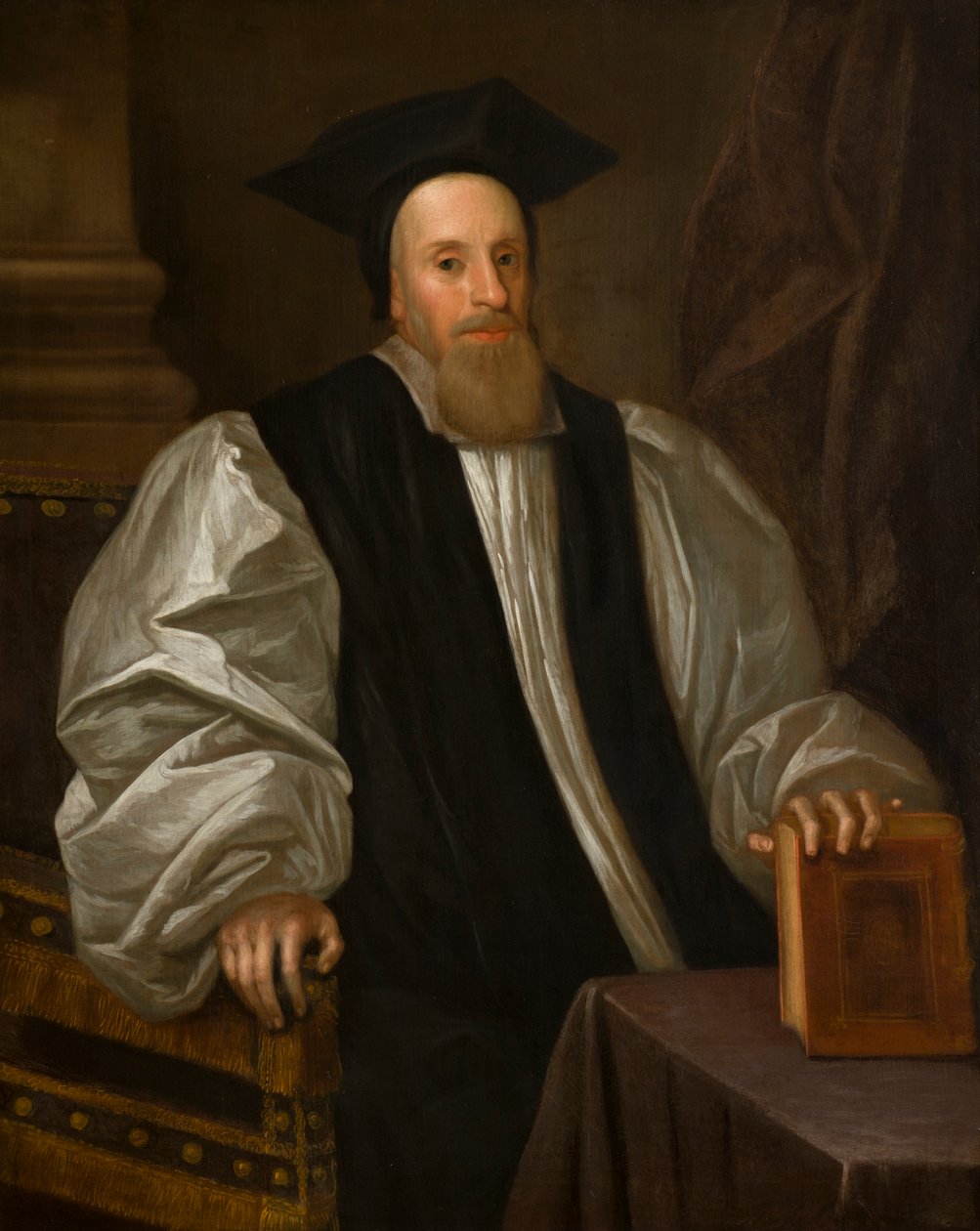 John Bridgeman, Chester püspökének (1577-1652) portréja, 1638-52 körül (olaj, vászon) alkotó: Peter (attr.to) Lely