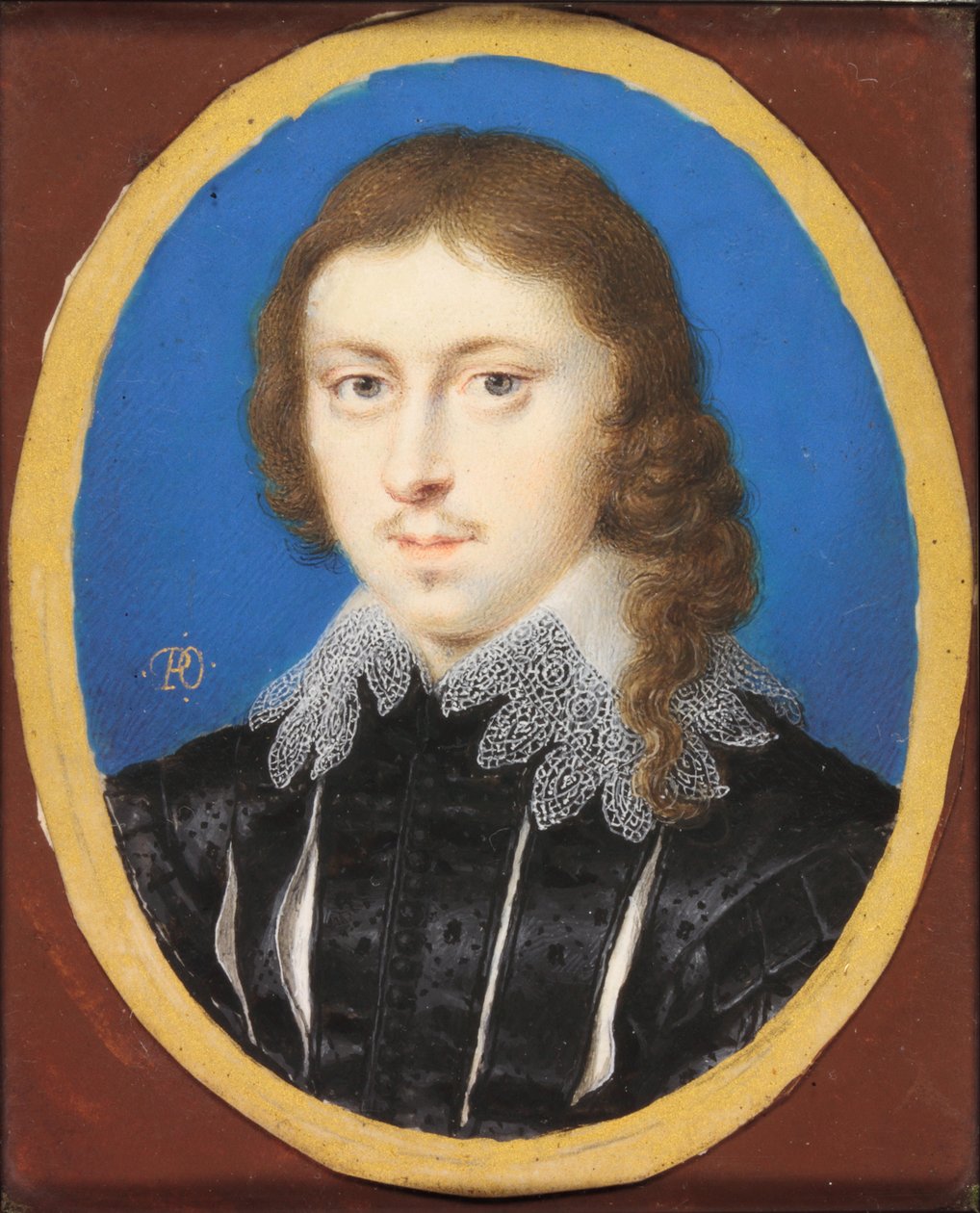Edmund Waller (akvarell pergamen) alkotó: Peter Oliver