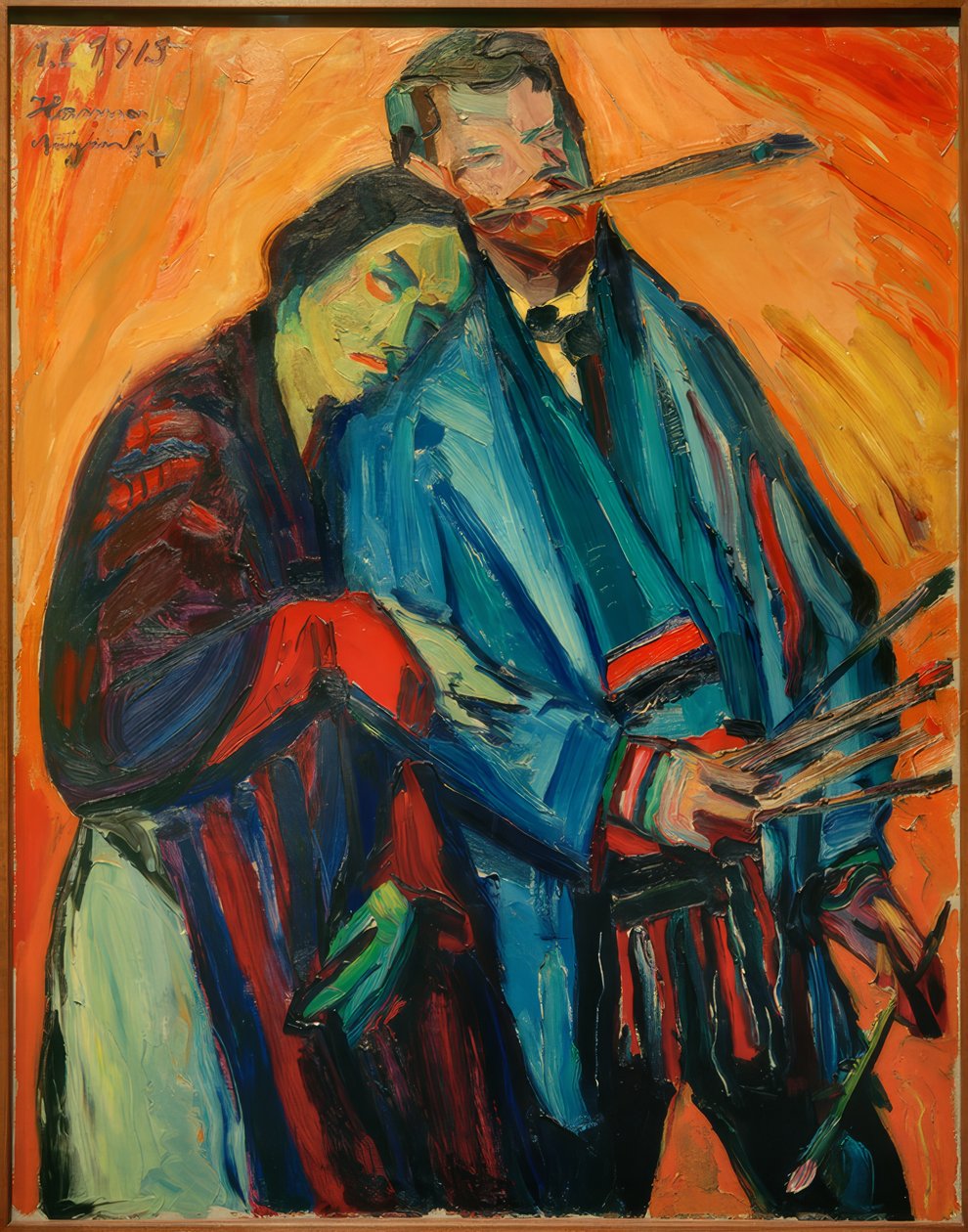 szabadságot vesz alkotó: Peter August Böckstiegel