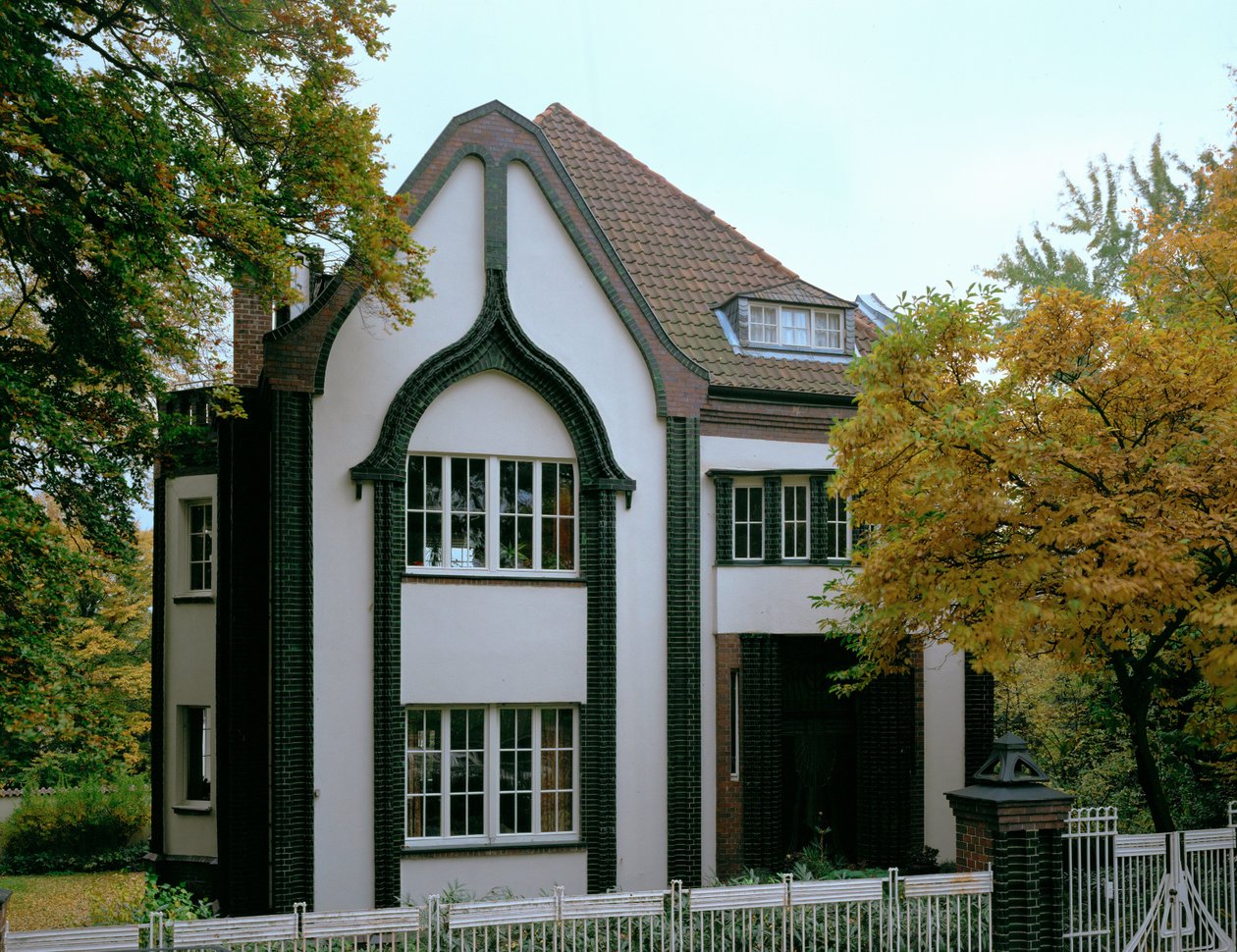 House Behrens, Mathildenhoehe, Darmstadt ... alkotó: Peter Behrens