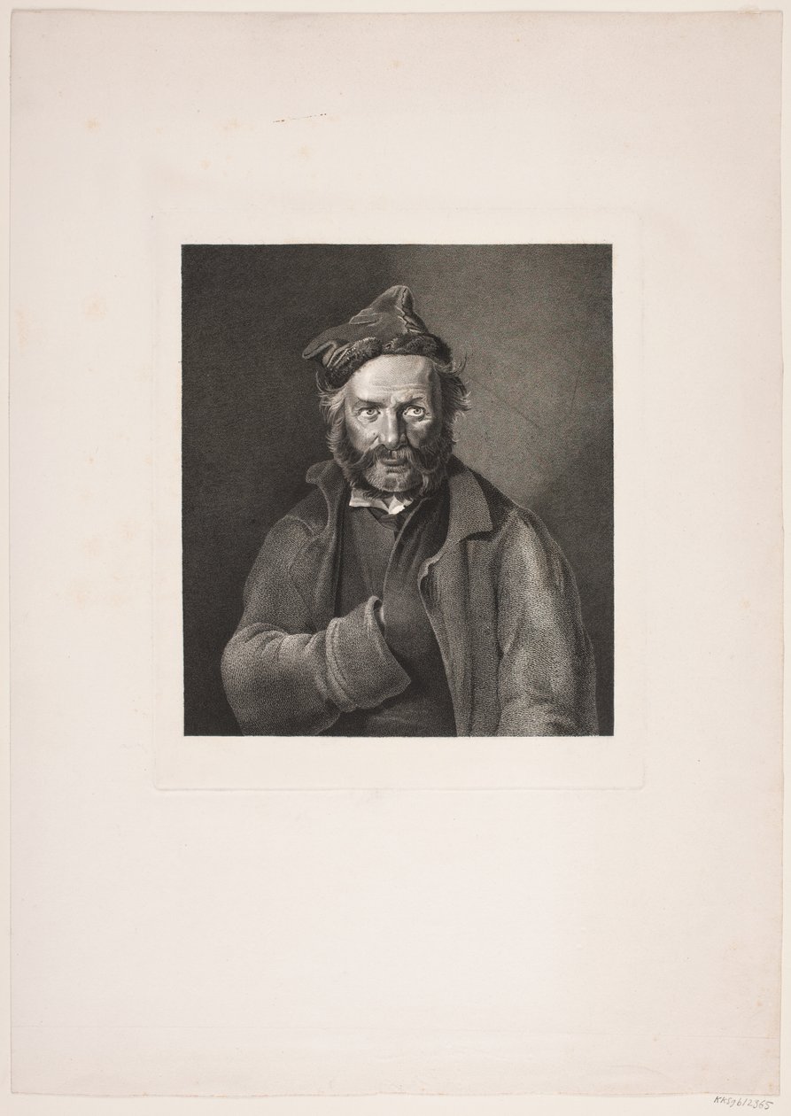 Férfi kalappal alkotó: Peter Christian Schøler