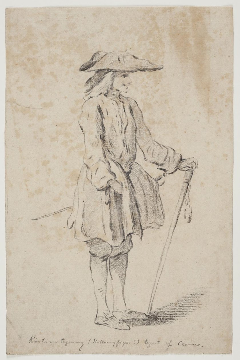 Holberg figura. Gert Londemann Pedro szerepében a Don Ranudóban alkotó: Peter Cramer