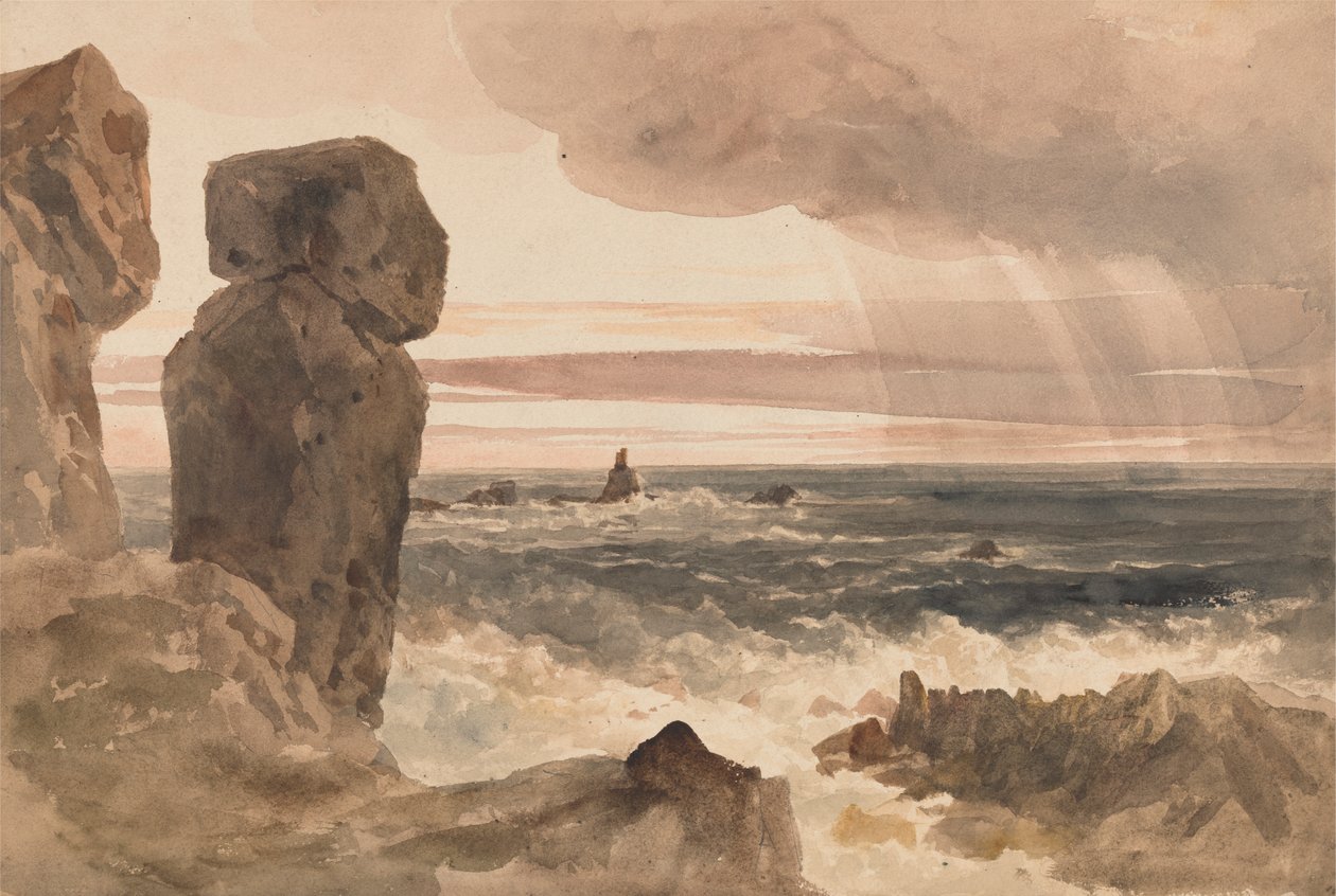 Seascape Rocks Lizard, Cornwall alkotó: Peter DeWint