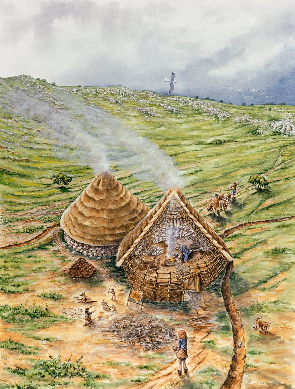 Brean Down, ie 3200-600, 1990-2010 alkotó: Peter Dunn