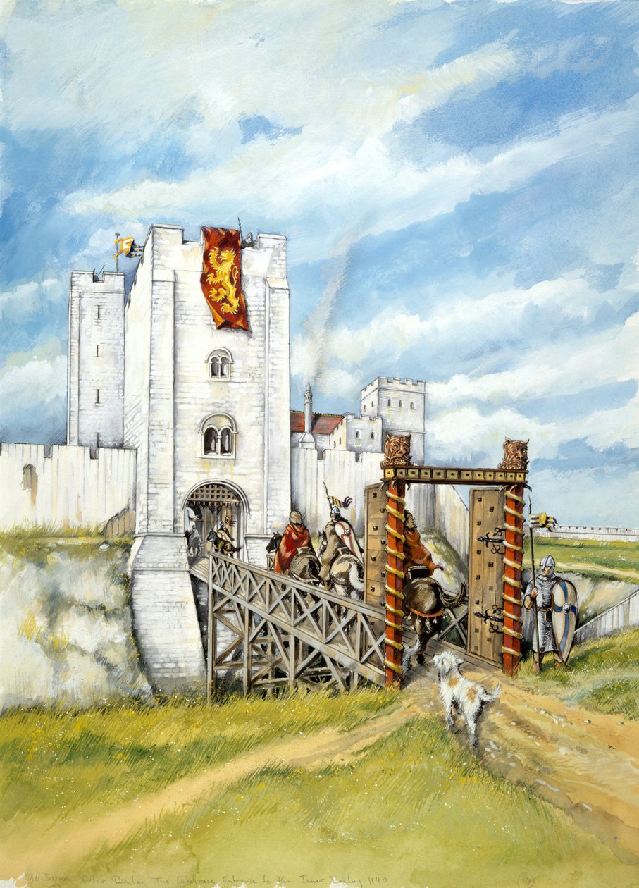 Old Sarum, 1140, 1990-2010 alkotó: Peter Dunn