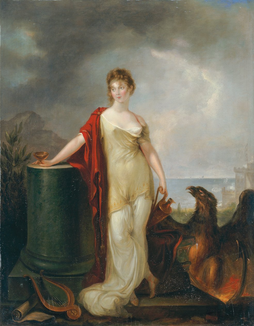 Hebe alkotó: Peter Eduard Stroehling