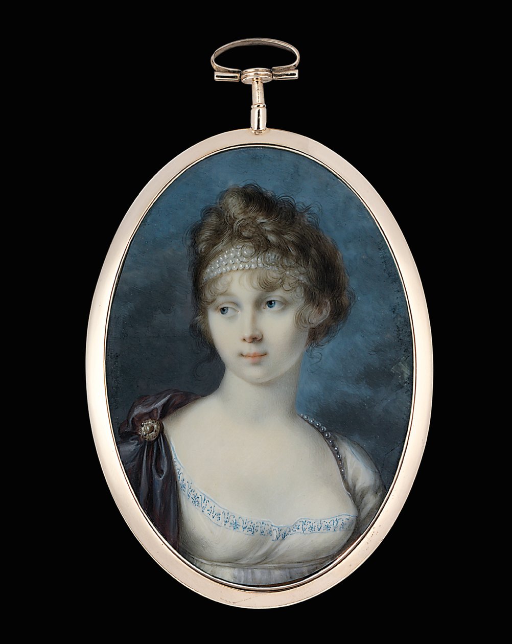 Zinaida Alekszandrovna Beloselszkaja-Belozerszkaja hercegnő, 1808 alkotó: Peter Eduard Stroehling