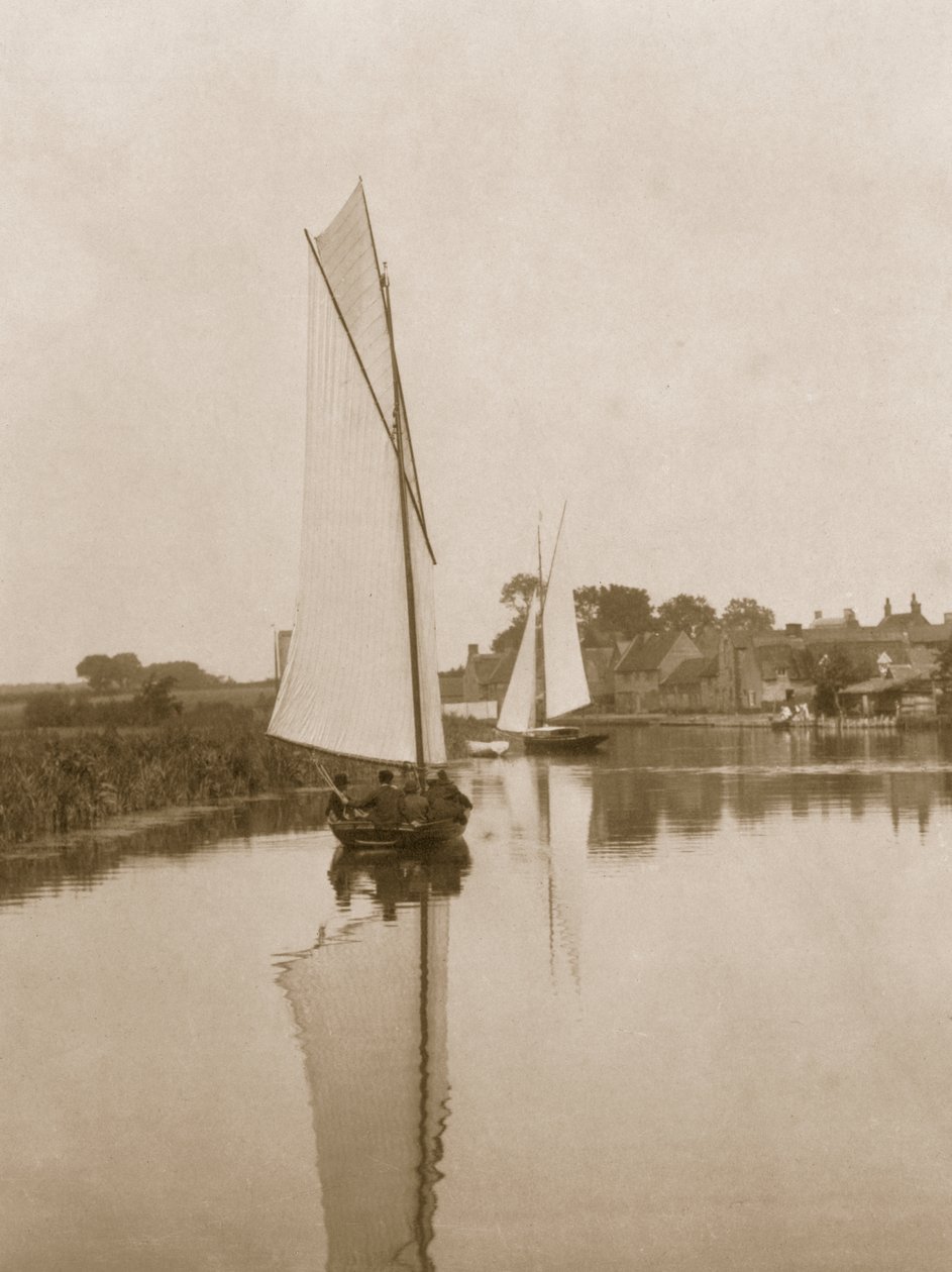 Horning falu, 1886 körül alkotó: Peter Emerson und Thomas Goodall