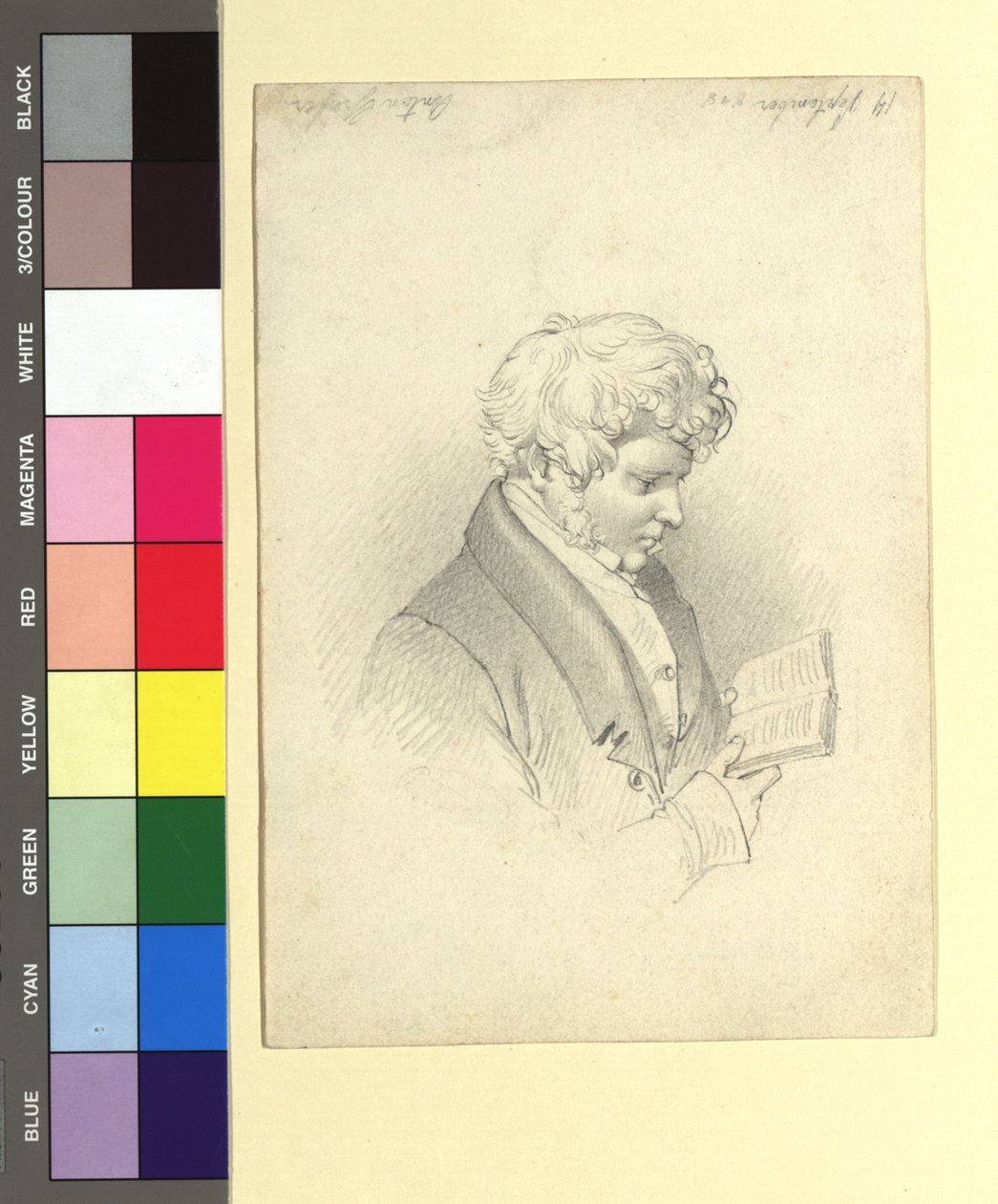 Anton Gräffer (1786-1852), zenei író, zeneszerző, gitáros alkotó: Peter Fendi